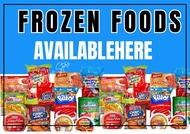 FROZEN FOOD SIGNAGE, STORE SIGNAGE, STORE SIGN LAMINATED/ PVC A4, WATERPROOF, NON-FADING