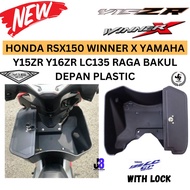 HONDA RS 150 RSX WINNER X YAMAHA Y15ZR Y16ZR LC135 RAGA BAKUL DEPAN PLASTIC BASKET MOTOR ORGINAL VIE