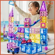 [SG Seller]Colourful Magnetic Tiles Magnetic Tiles Building Block Toys Color Window Tiles Educationa