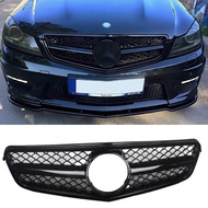 For Mercedes W204 C-Class 507 C63 STYLE FRONT BUMPER BAR GRILLE C180 C200 C250 C230 C300 C350 2007-2