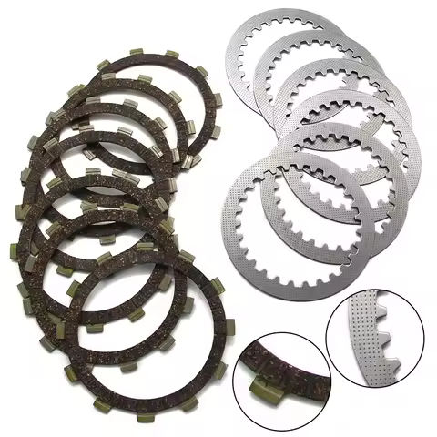 Motorcycle Clutch Disc Friction Piece Kit Discs For Yamaha IT425G YZ400C YZ400D YZ400E YZ400F YZ400 