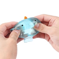 Cute Crystal Animal Hedgehog Soft Slime Squishy Toys Kids