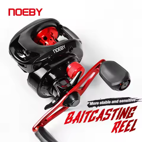 NOEBY Baitcasting Fishing Reel 7kg Darg 7.1:1 High Speed Ratio Ultralight Magnetic System Casting fi