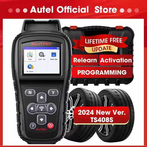 Autel MaxiTPMS TS408S MX-Sensor TPMS Programmer Relearn Tool 2024 OBD Programmming Scanner Upgraded 