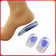 Heel Pad, Silicone Heel Cup Insole, Reduced Insole, Soft Silicone Cover, Heel Half Size Pad