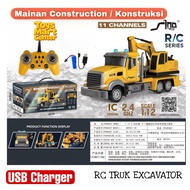 [ TOYSMART ] - RC Toys remote control military army tank/ RC Truck Box/ RC Truck Molen Excavator/ RC