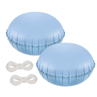 2 Piece Pool Pillows Pool Cover Air Pillow 4 X 4 Ft 0.3mm Thick Above Ground Pool Accessories for Above Ground Pool
