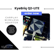 [LOCAL SG] Q2 LITE KyeBriq Wireless Carplay Adapter | Wired to Wireless Carplay