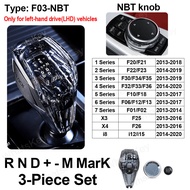 Crystal Gear Shift Knob Handle Rod Lever For BMW G30 G01 G02 F01 F02 F25 F26 F10 F18 F12 F15 F16 X5 