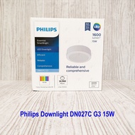 DN027c G3 15w 15 Watt Round Embossed PHILIPS Top Downlight Led Lamp