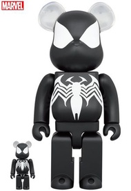 MEDICOM TOY - Be@rbrick BEARBRICK SPIDER-MAN BLACK COSTUME 100％ & 400％