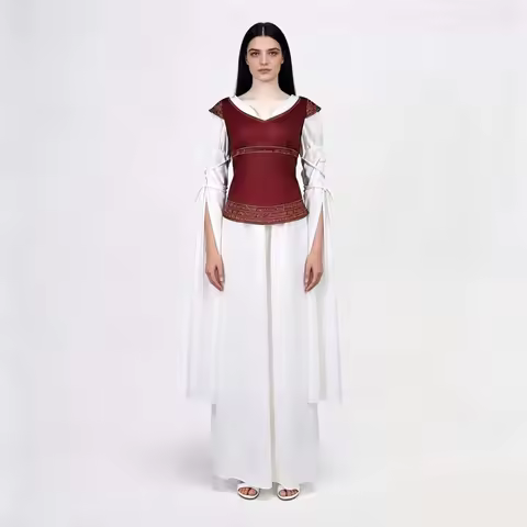 Movie Lorded Rings Eowyn Cosplay Costume Girls Dress Outfit For Adult Women Halloween Carnival Disgu