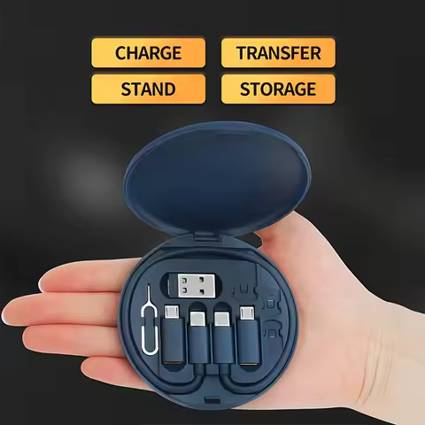 Multi USB Type C to C 60W Charging Adapter Cable Kit Box USB C to Lighting Conversion Set USB & Type