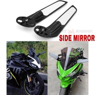 Small Side Mirror Fairing Motor MT086 Bracket With Rubber R15 Pulsar R25 KR150 Ninja250 ER6F R1 R6 C