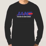 Parody T-Shirt JNE JANE Long Sleeve Jumbo T-Shirt S-5XL