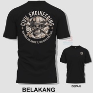 Civil Engineering Distro T-Shirt - Our Bones Are Concrete, Our Souls Are Steel | Civil Engineering T