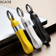 XGA38 ทีพีอี สาย USB 4 สองหัว น้ำหนักเบา สายเคเบิลข้อมูลประเภท C สายชาร์จเร็ว สายคล้องคอ สายการถ่ายโ
