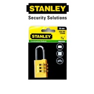 STANLEY S826-980 20MM'COMBINATION PADLOCK