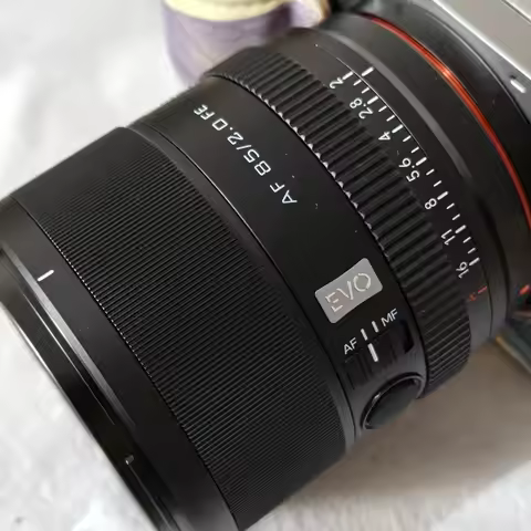 VILTROX AF 85mm F2.0 EVO Lens Large Aperture Full Frame Mirrorless Camera Lenses for Sony E Mount A7