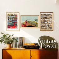 Vintage Geology Poster - Geology Educational Wall Art - Geologyical Chart, Palberontology, Rock Form