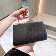 Clutch nữ dự tiệc có quai xách kim tuyến sang chảnh LILA CYN27