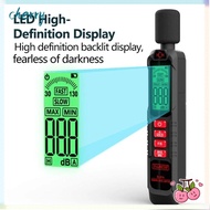 CHERRY Noise Meter, Windproof Digital Display Sound Level Meter, Professional 125Hz-8KHz 30-130dB Di