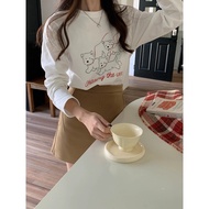 West Highland Puppy Design 3rd Morning Drunkard's Round Neck T-shirt - ZY236312.19