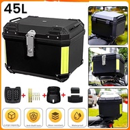 Top Box Motorcycle 45L Lock ABS Box Motorcycle Top Box 45L Waterproof ALUMINIUM