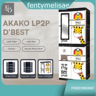 GANTUNGAN Fentymelisae - LP2P VIP D'BEST Plastic Wardrobe with Children's Characters, Full Shelves &
