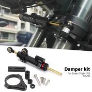 New Stabilizer Steering Damper Mounting Bracket Aluminum For Street Triple 765R 765 R STREET TRIPLE 