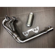 [ READY STOCK ] JASMA  Wira 4G13 / 4G15, Iswara / Saga 12V / Satria 1.3 4x2x1 extractor FREE FLEXIBL