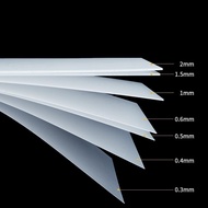 Matte plastic sheet PP semi transparent hard sheet PVC plastic board thin film 0.3-2mm