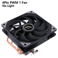 QiuzAim PC x79 x99 โปรเซสเซอร์ CPU Cooler 120 มม.4Pin/PWM mute Air-Cooled 4 ความร้อนท่อติดตั้ง LGA20