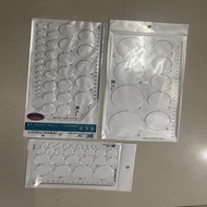 Circle Drawing Template Drawing Template Ruler Multifunctional Drawing Template Oval Ruler Construct