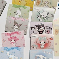 3-Fold Greeting Card with Stationery Set | Cute Kawaii Animal Birthday Thank You Card for Friends, S