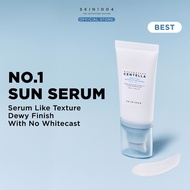 【Original Hot】SKIN1004 Hyalu Cica Sun Serum 50ml SPF50 PA++++ Light watery texture, strengthens skin