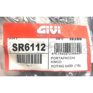Y.S GIVI SR6112 KYMCO 光陽 Xciting S 400 後架/後車架/後箱架/後行李箱架/鐵架 1個