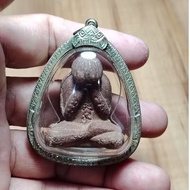 Ck onn Phra pidta With Toh raja image behind Be2543 Wat sungai padi Bottom with 5 sliver tarkut inse