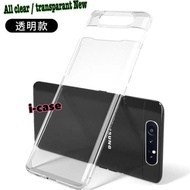 Clear Plating Case Samsung A80 Original - Casing Cover Luxury A80