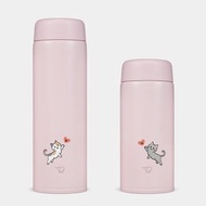 【客製化禮物】貓咪 愛心 客製化字母 日本象印保溫瓶 喵星人 047