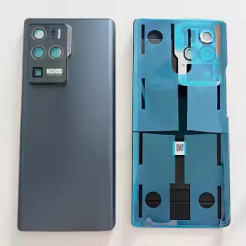 Origina For ZTE AXON 30 Ultra 5G Back Cover Battery Glass Case Rear Shell Housing + Camera Lens + Ad