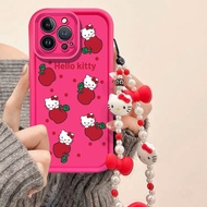 Cute HK bracelet phone case For OPPO A16K A16E A36 A76 A58 A74 A95 A83 F11 Pro F5 F7 F9 Reno 2f 2z 5