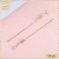 [Virgil.my] 2 PCS Letter Charm Accessories with DIY Letter Beads Letter Handle Charm Name ID Persona