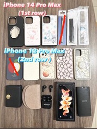 Samsung Galaxy Flip 3 256GB Marshall 耳機 iPhone 14Pro max 12 Pro Max Charles and Keith 銀包