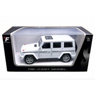 Diecast Mercedes G-Wagon Scale 1:32 Pullback - Miniature Toy SUV Car Iron Doors Can Be Opened