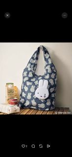 (全新)日本雜誌Miffy tote bag 可摺疊環保袋