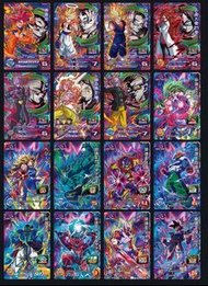 (街機)(港版) 七龍珠英雄卡 咭super dragonball heroes CP咭 BMT10-CP全套16張。