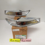 Great AE 100 AE100 1992 Crystal bumper turn signal lights 212-1654-PX-A-VC price per set depo brand