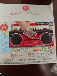 T-ARTS 昭和迷你收音機 及帶播放機