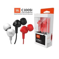 JBL C100SI In-Ear Headphones 3.5mm With Mic
